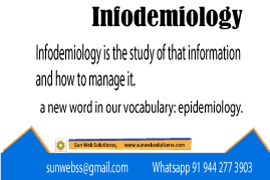 Infodemiology is the study of that information and how to manage it.