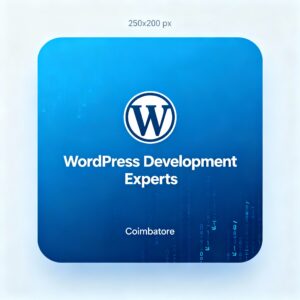 WordPress development company in Coimbatore
